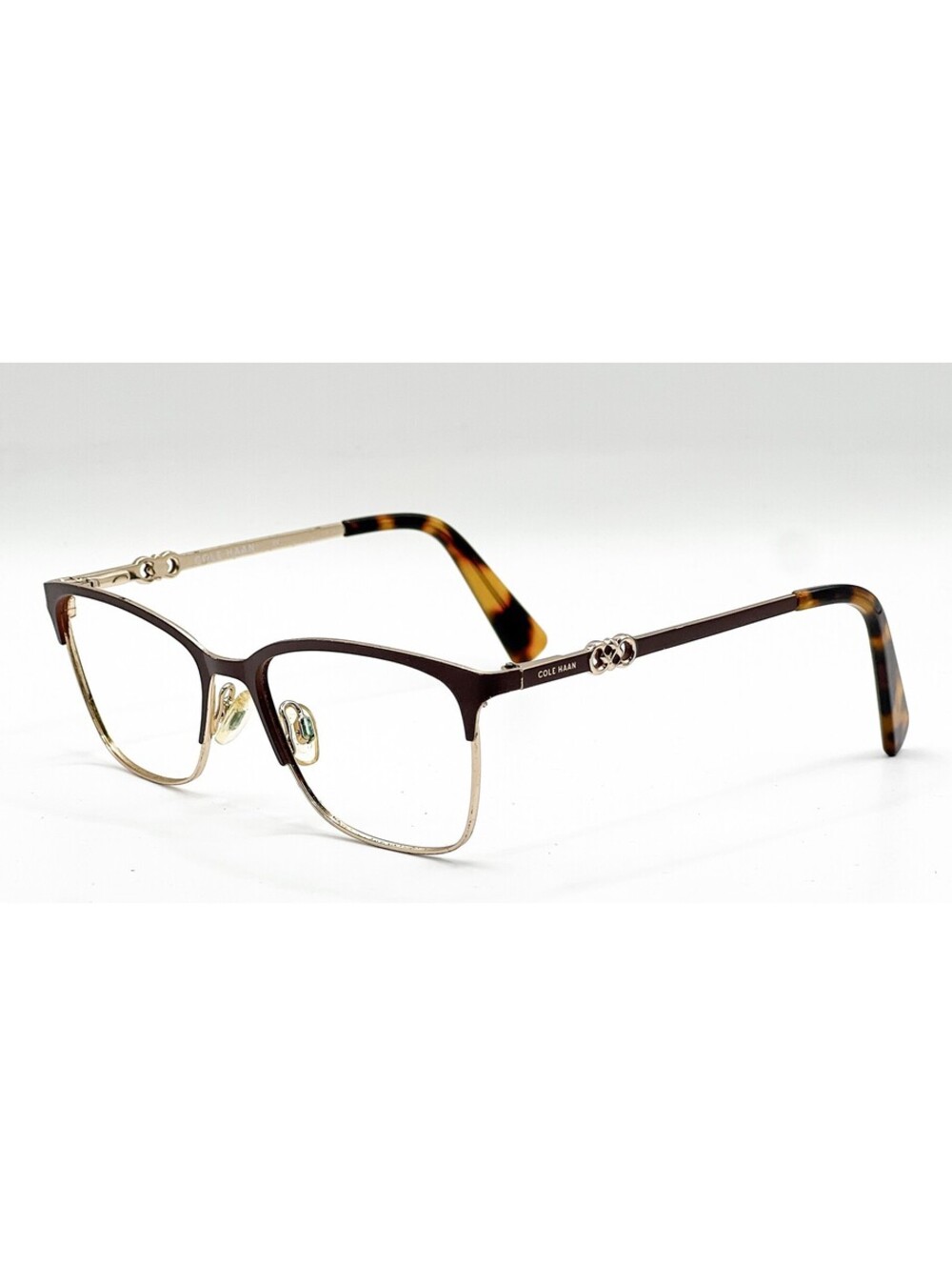 Cole Haan Ch5009 210 Dark Brown Authentic Eyeglasses 51-16-135